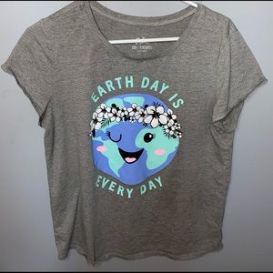 Justice 22plus Earth Day shirt